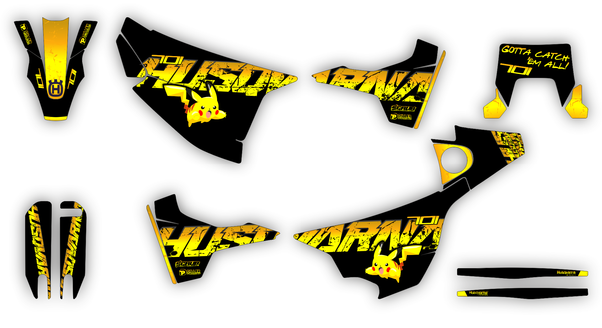 Stock Kit - 553 - Husqvarna - 701 - SM - 2016-2024 - SO17967