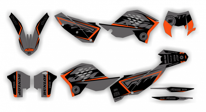 Stock Kit - 549 - KTM - EXC-EXC-F - 2008-2011