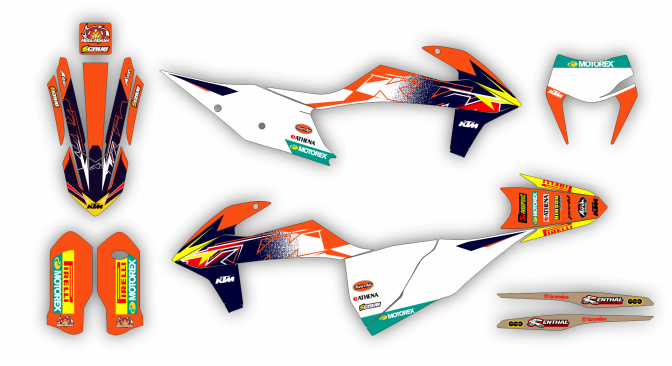 Stock Kit - 452 - KTM EXC 20-23 - SO12827