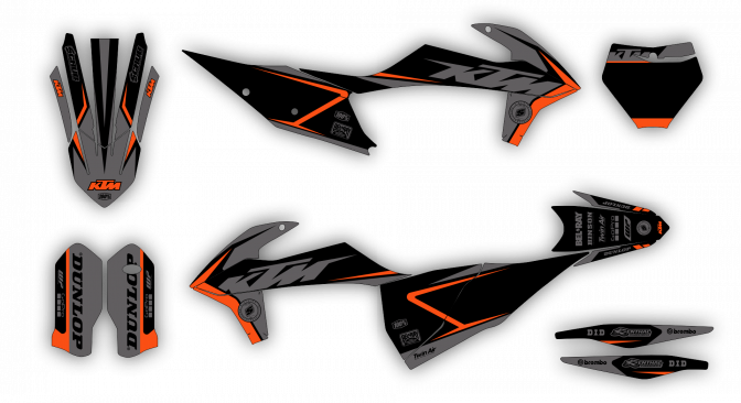 Stock Kit - 552 - KTM SX SX-F - 2019-2022 - K17 - ST