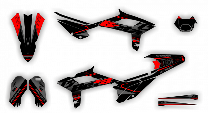 Stock Kit - 496 - KTM SX 19-22 - K5 ST-E