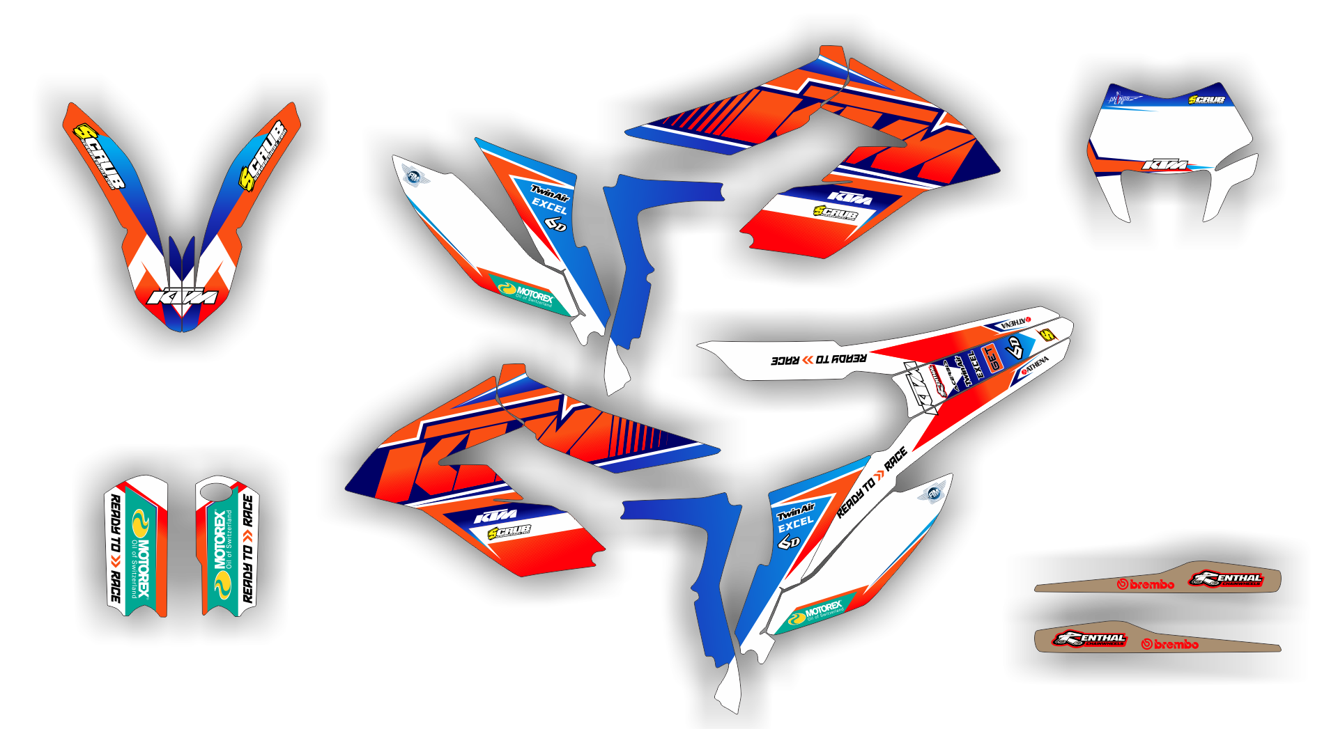 Stock Kit - 517 - Ktm EXC-EXC-F-XC-W TPi-XCF-W 20-23 - ARTLEX R6