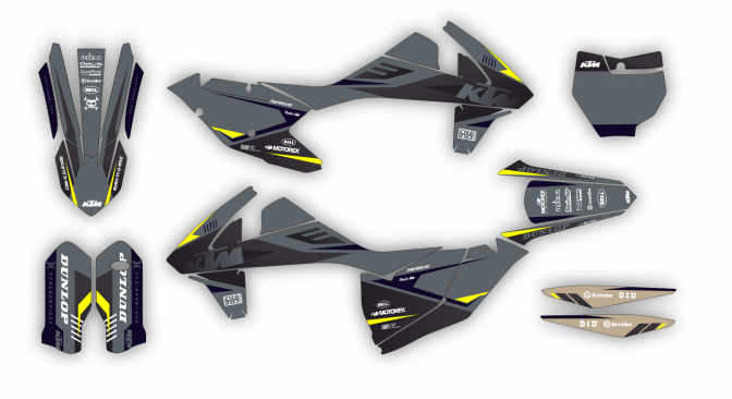 Stock Kit - 501 - Honda CRF 250R 18-21 450R 17-20 - XUMONK ST