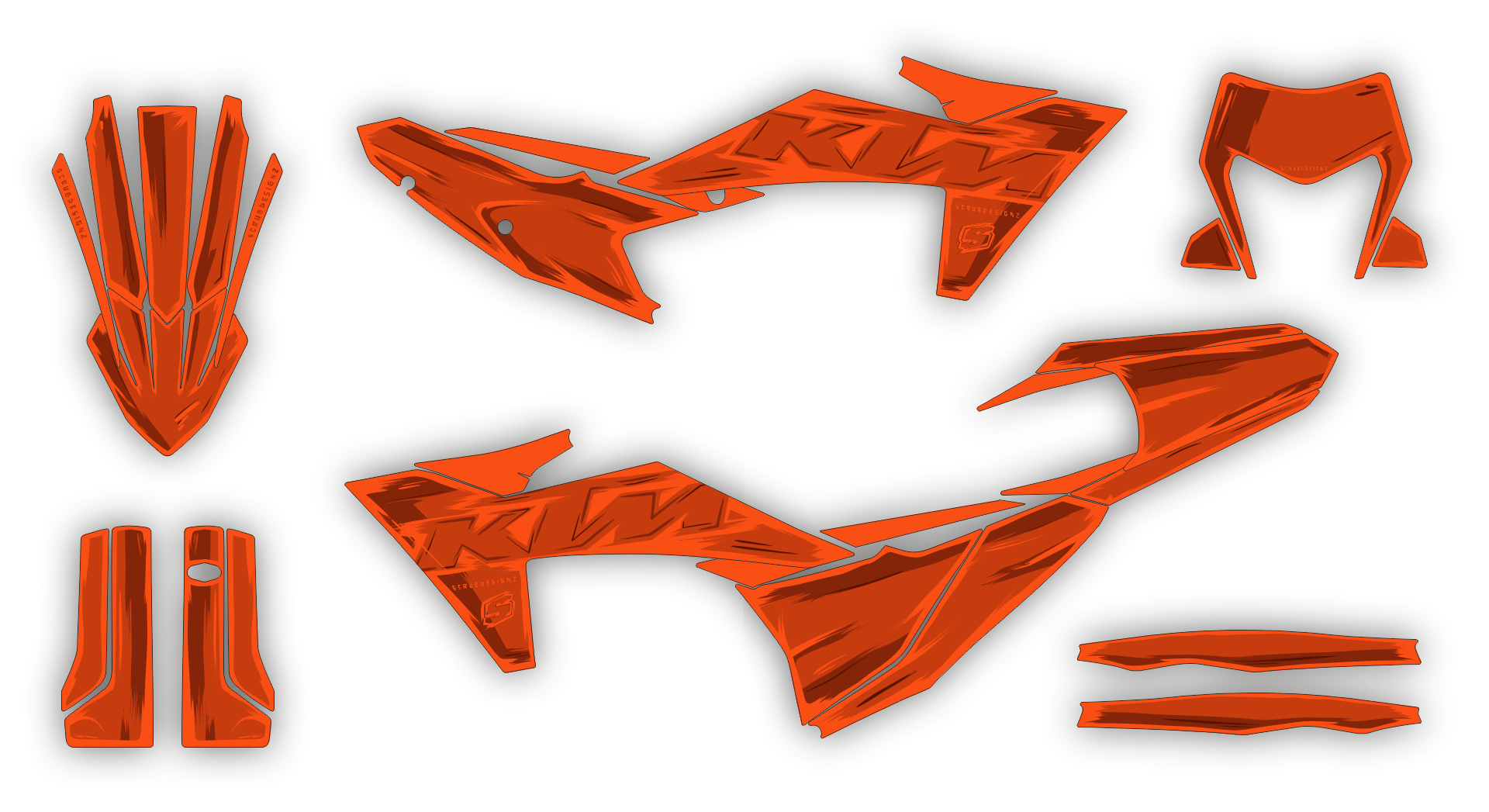 Stock Kit - 565 - KTM EXC-EXC-F-XC-W 24-25 ARTLEX R1