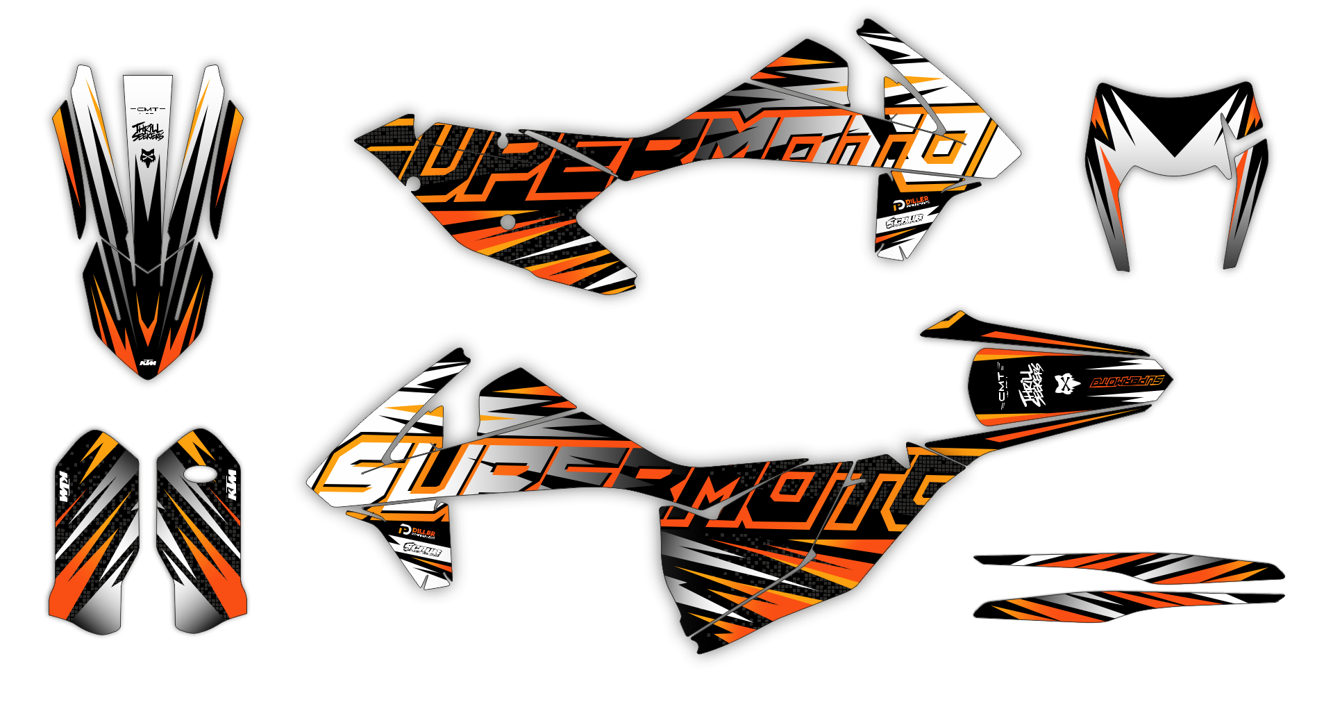 Stock Kit - 568 - KTM EXC EXC-F -2017-2019