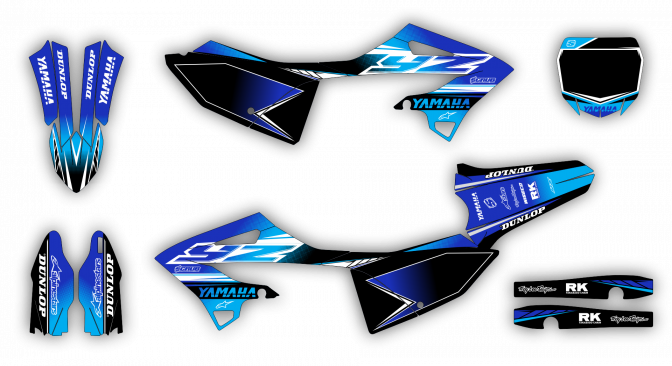 Stock Kit - 530 - Yamaha YZF 450 23 - FACTORY REPLICA 4 LE
