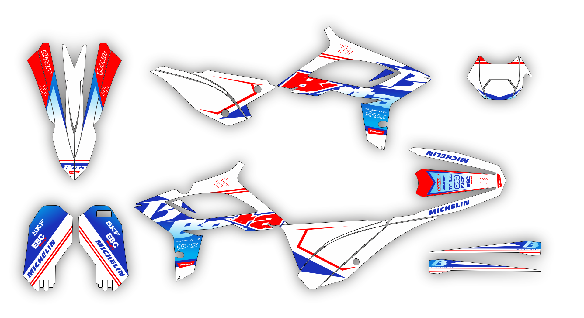 Stock Kit - 512 - Ktm EXC-EXC-f 17-19  - K-SE1066 R1 - CUSTOM