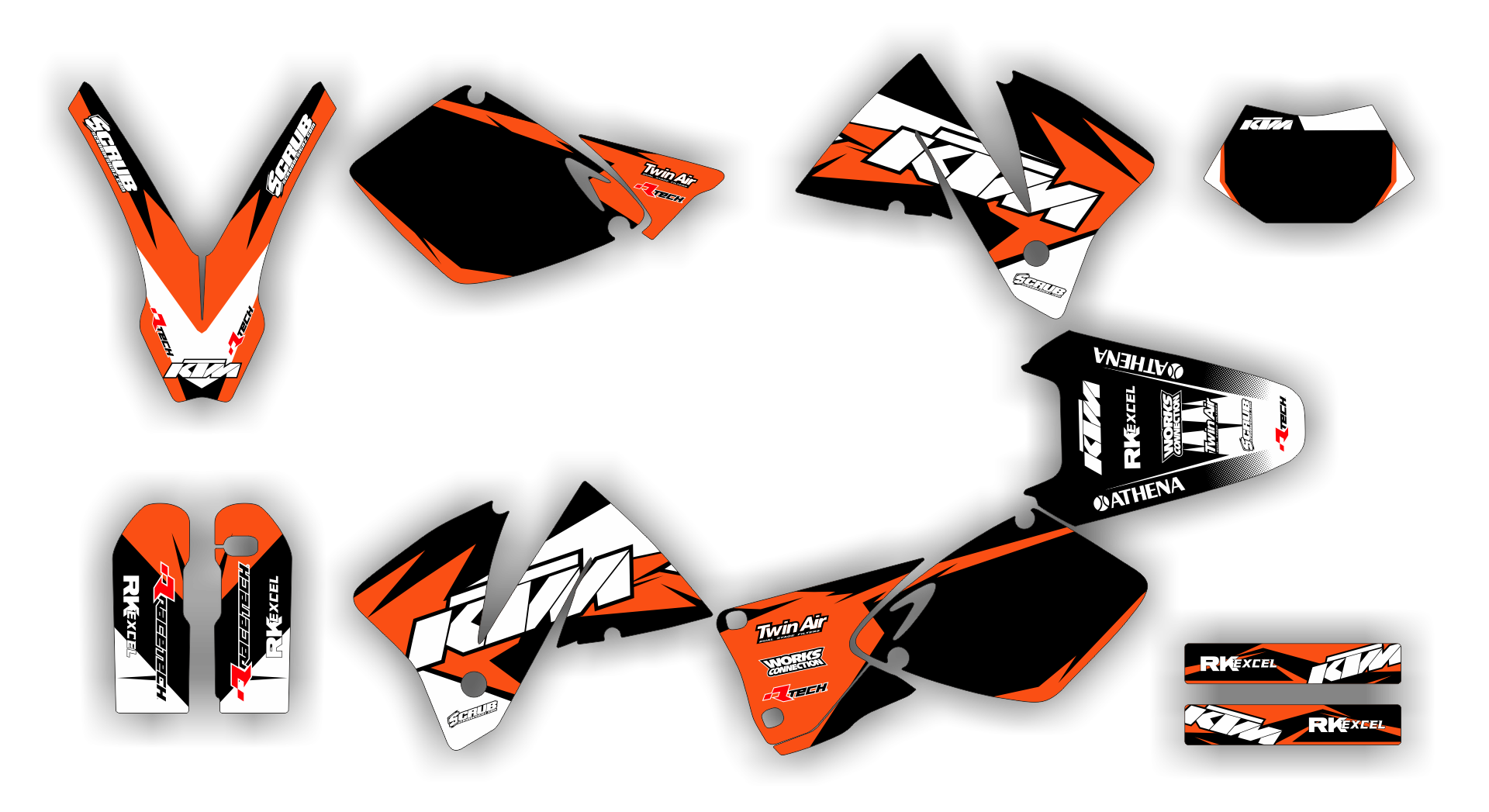 Stock Kit - 509 - Kawasaki KXF 450 21-23 - CUSTOM