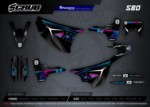 Stock Kit - 580 - Husqvarna-701-16-23 - h-SE1128 - ST