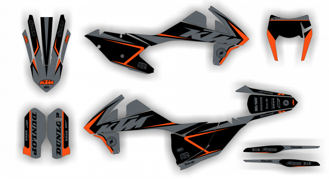 Stock Kit - 583 - Ktm EXC-EXC-F 17-19 - K17 ST