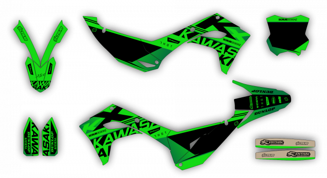 Stock Kit - 584 - Kawasaki-kx 450-24-26 - SE1050-LE