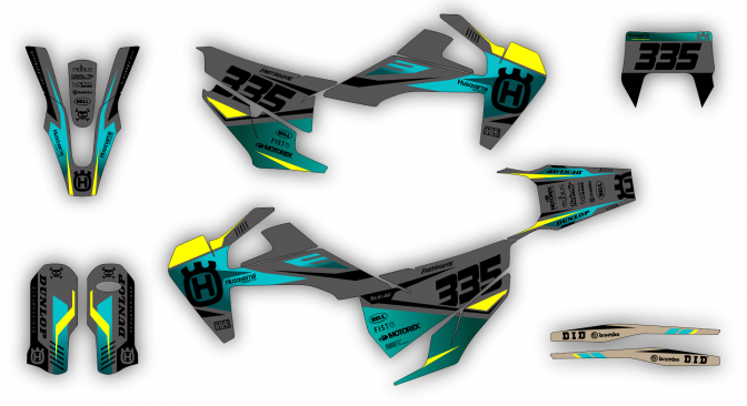 Stock Kit - 585 - HUSQVARNA TE-FE -20-23 - BLIND-E-ST