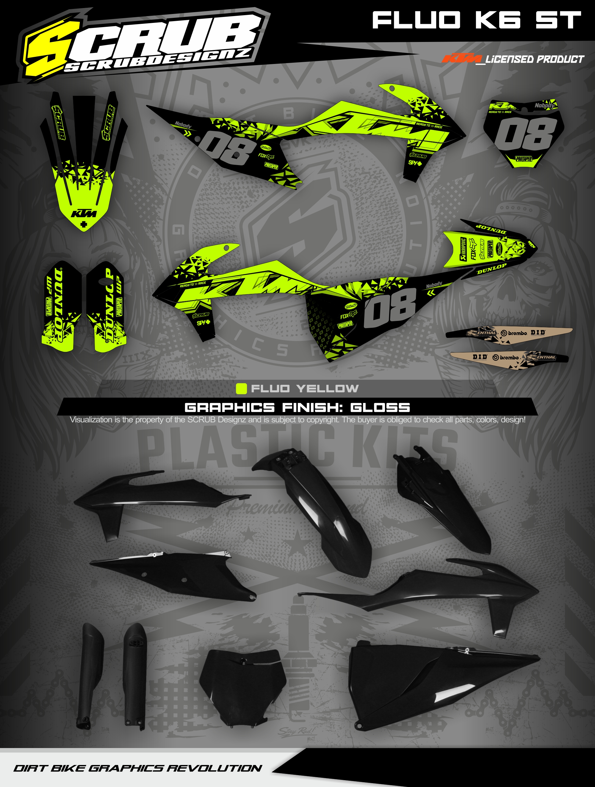 KTM - SX SX-F / XC XC-F - 2016-2018