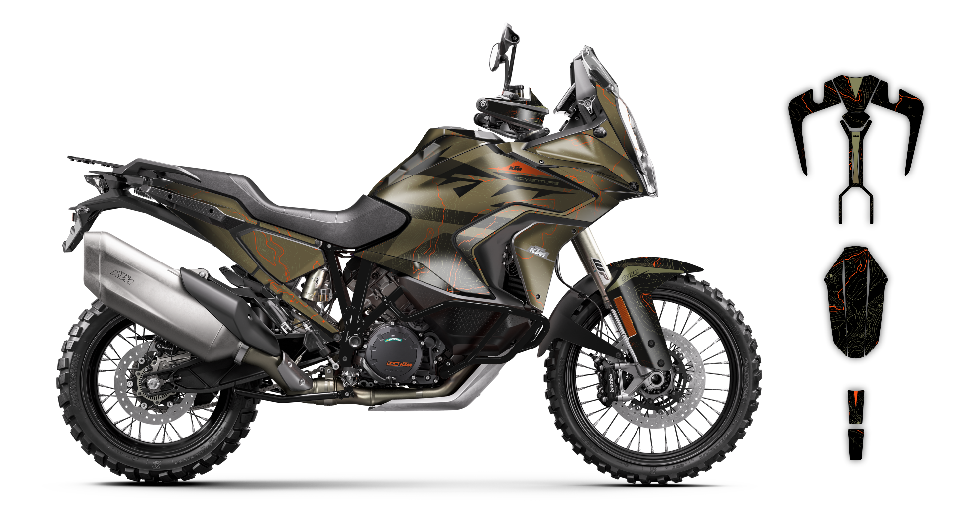 Graphics Kit KTM non SX