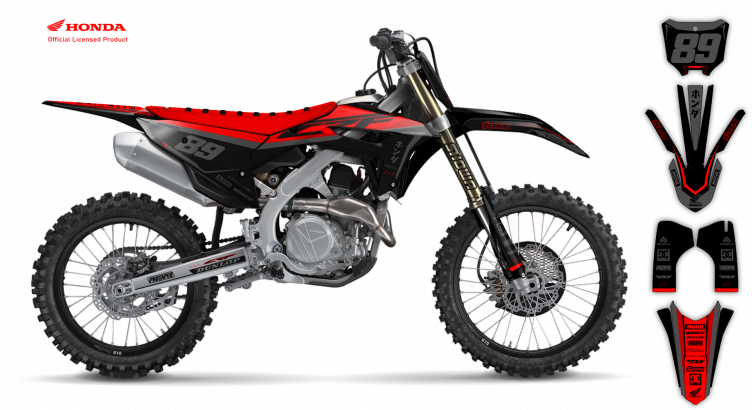 Honda CRF 450R 2025 - Graphics Kit - Dekor Kit - Kit Déco - Xumonk ST