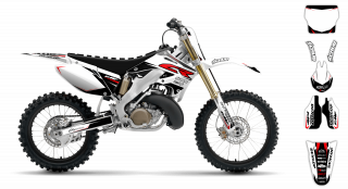 Honda CR 125R 2004 2007 Graphics Kit Vision R1