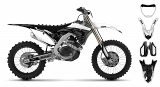 Honda CRF 450R 2019 2020 Graphics Kit Detfax LE