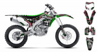 Kawasaki KLX 450R 2008 2021 Graphics Kit Octoplus ST