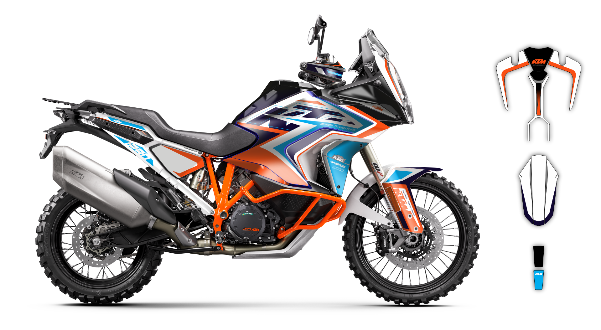 Graphics Kit KTM non SX
