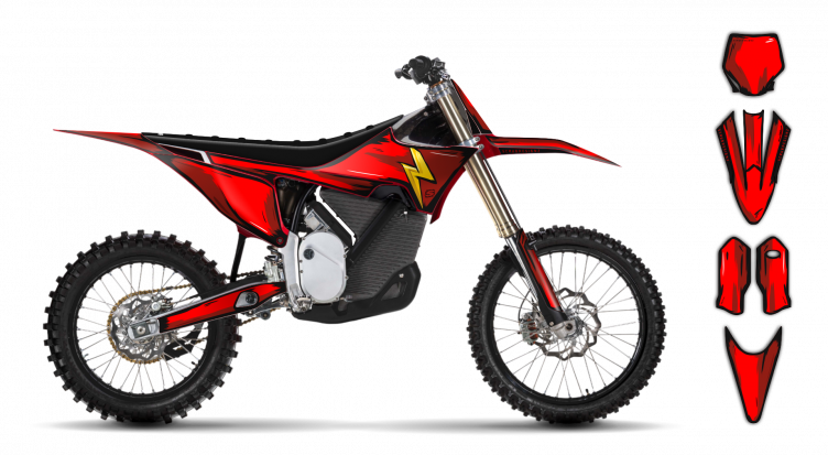 Stark Varg EX 2023-2024 - Graphics Kit - Dekor Kit - Kit Déco - Artlex ST