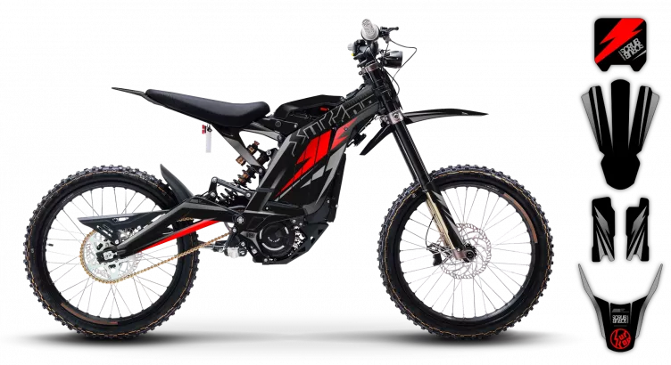 Sur-Ron Ultra Bee 2022-2024 - Graphics Kit - Dekor Kit - Kit Déco - SUR1001 ST