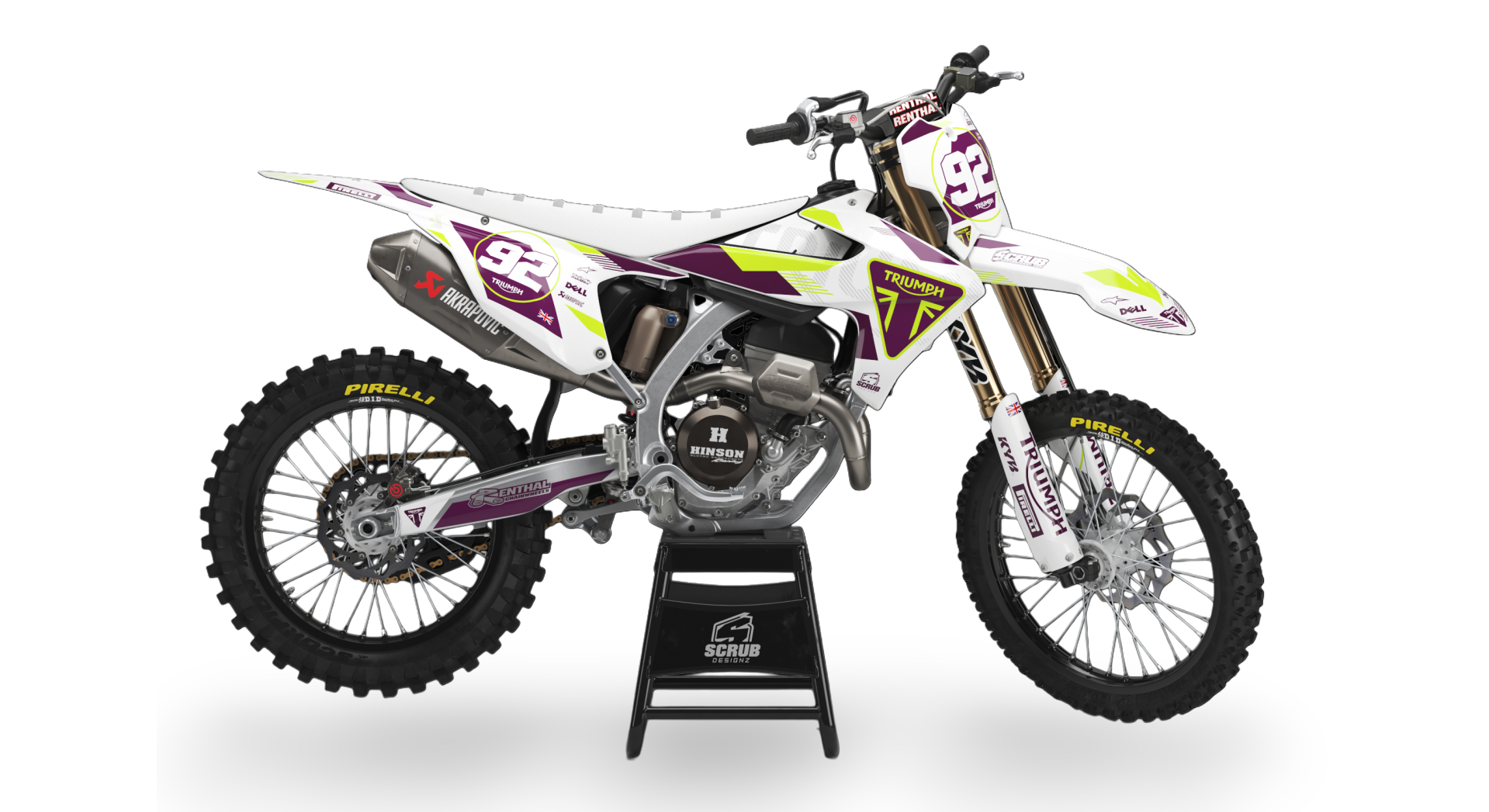 Triumph TF 250-X 2024-2025 Kit De Adhesivos - Apex ST