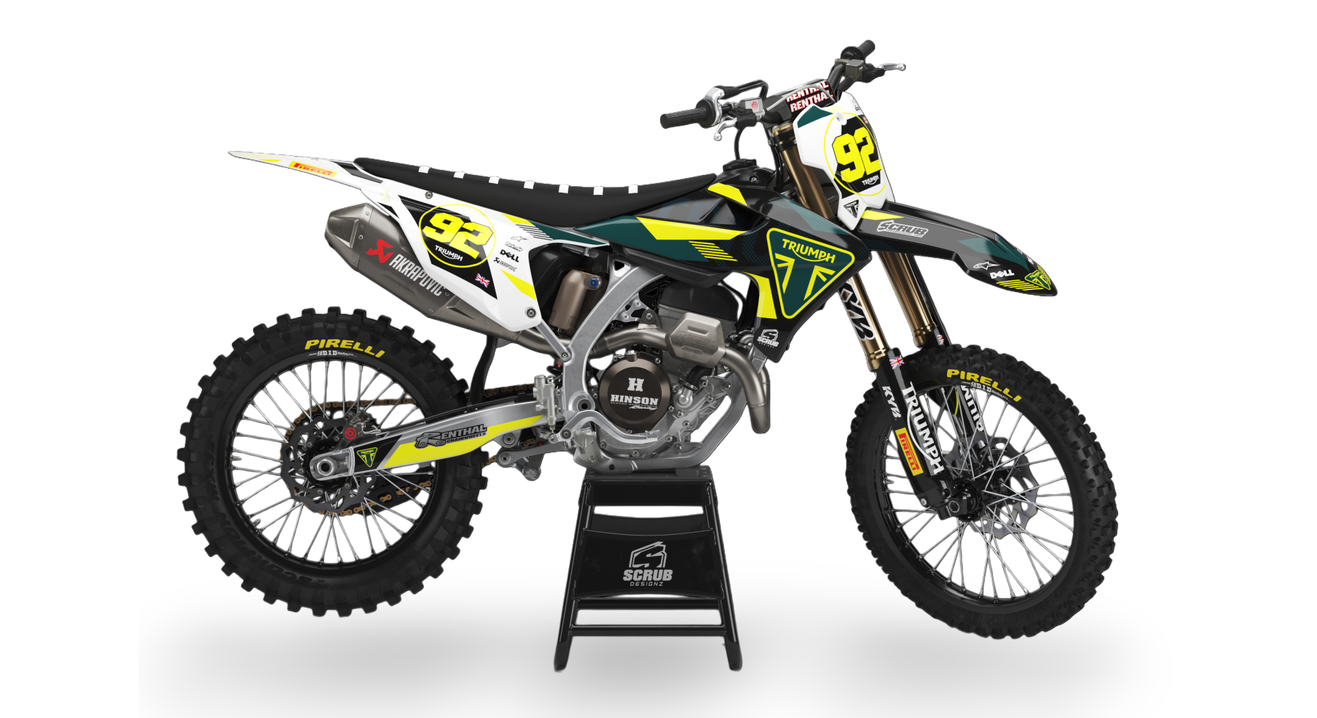 Triumph TF 250-X 2024-2025 Kit De Adhesivos - Apex ST