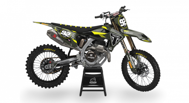 Triumph TF 250-X 2024-2025-2024 - Graphics Kit - Dekor Kit - Kit Déco - Apex ST