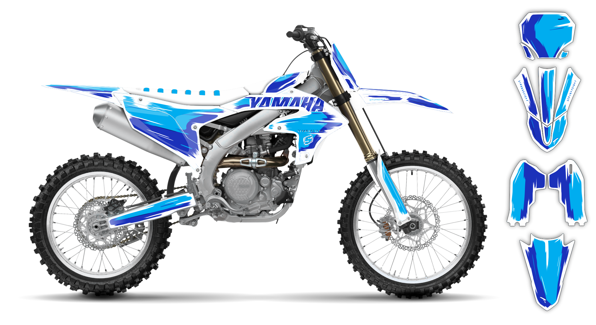 Yamaha YZ 125 1992 Graphic Kit Artlex R5