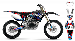 Yamaha WR250F 2006 Kit De Adhesivos X Rut LE
