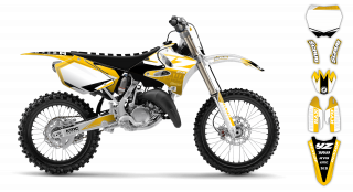 Yamaha YZ 125 2000 2001 Graphics Kit Discovery R4