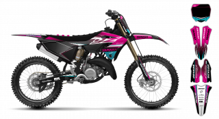 Yamaha YZ 125 2022-2025 Graphics Kit Boognish R2
