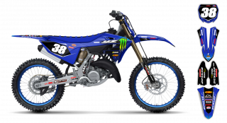 Yamaha YZ 125 2022-2025 Graphics Kit Factory Replica LE