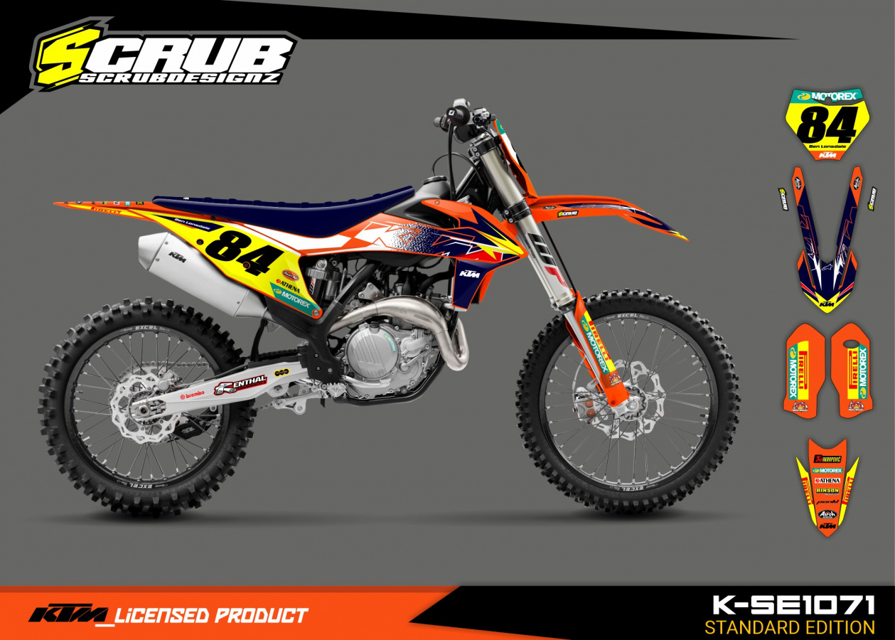 KTM SX SX-F XC XC-F 2016-2018