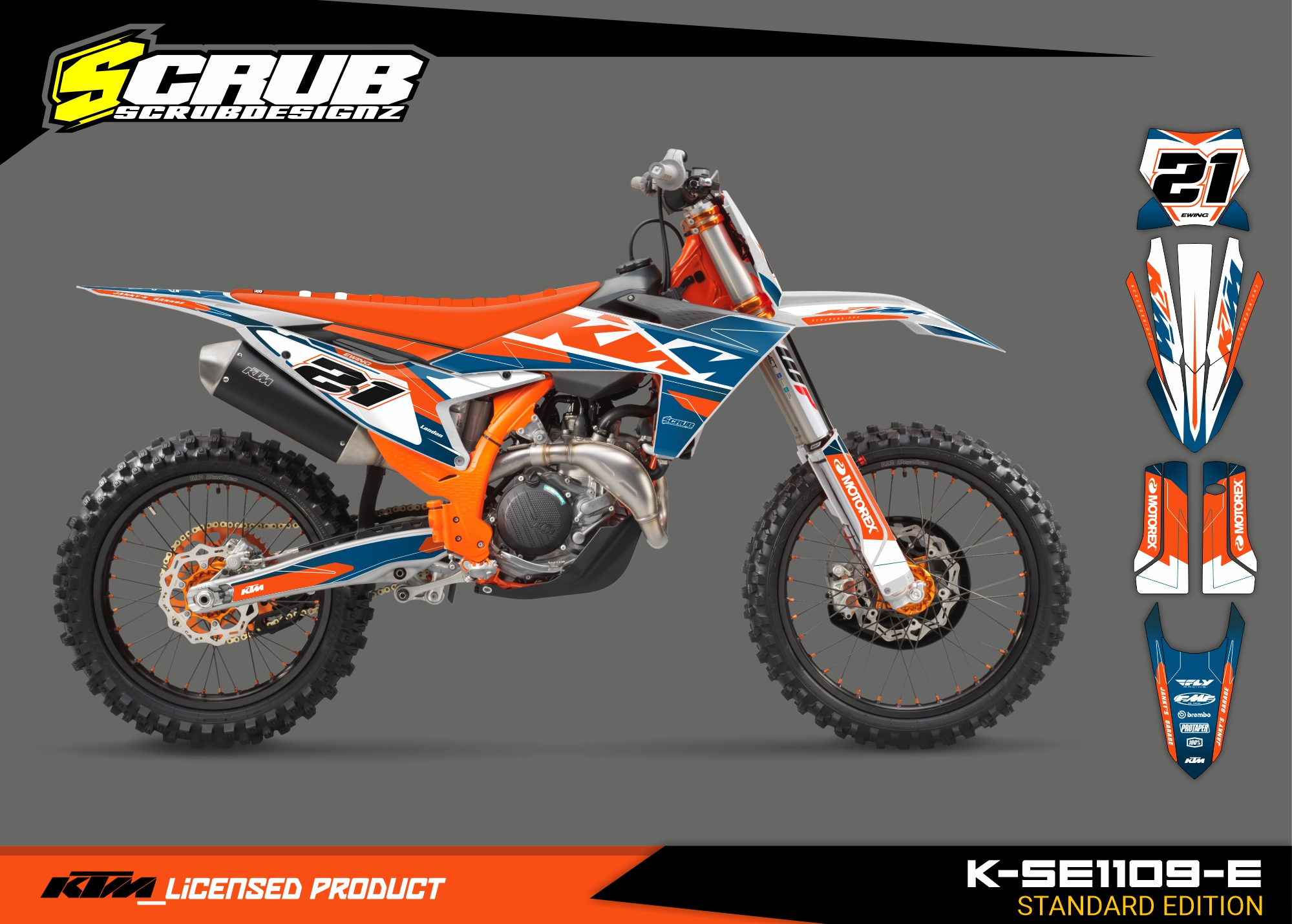 送料無料 日本 XC / SX-F SX - KTM - ST - K-SE1109-E XC-F 2023-2024 - スーツ