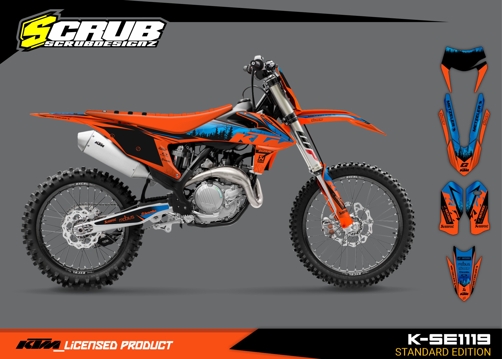 K-SE1119 ST KTM EXC 2020-2023