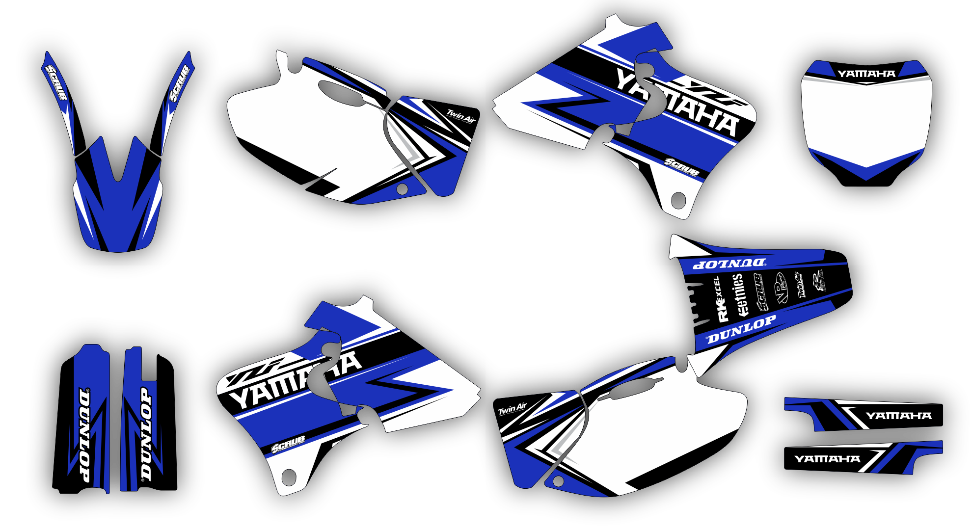 Stock Kit - 382 - YAMAHA YZF 98-02 - EVOLUTION R2