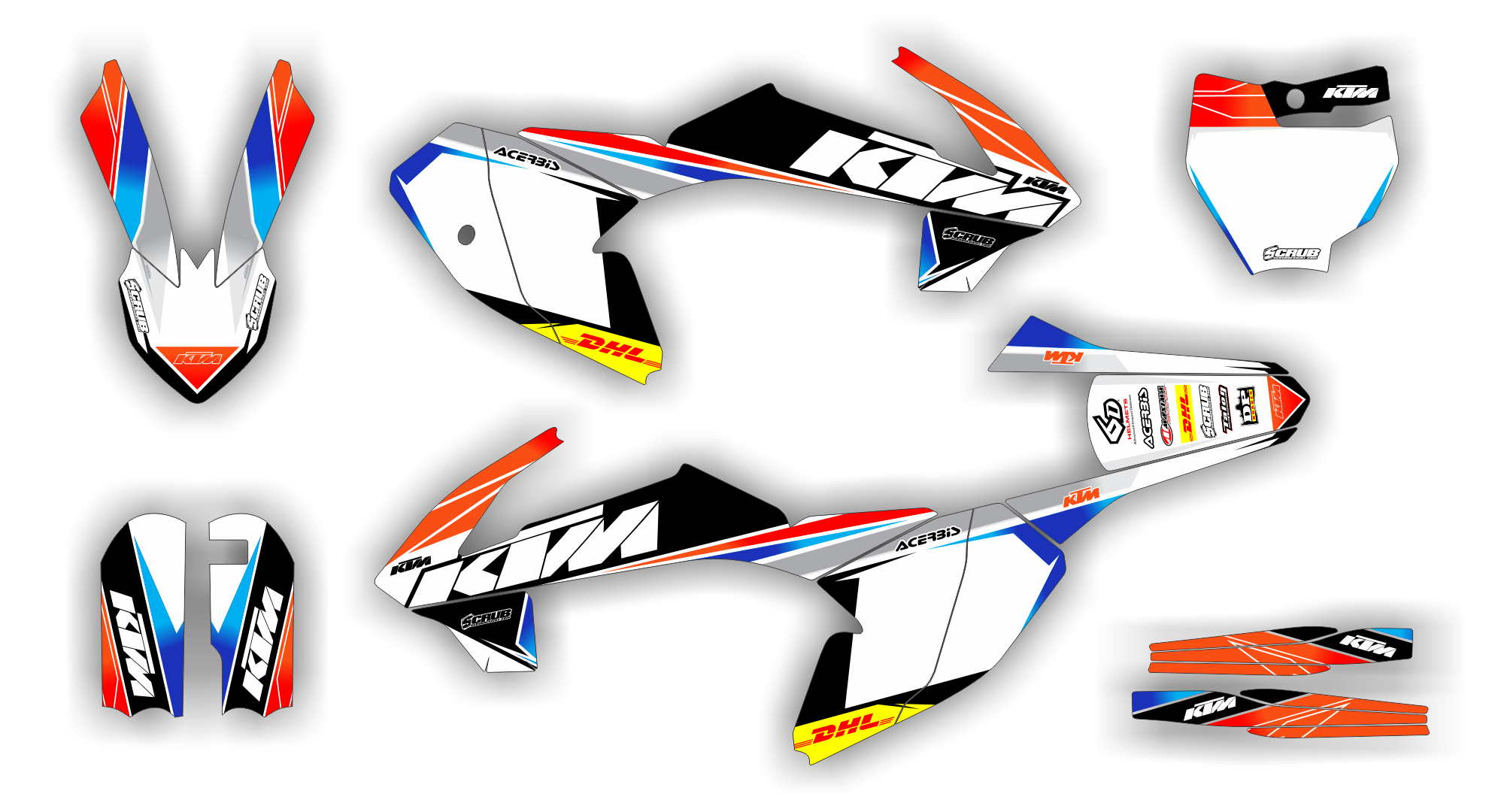 Stock Kit - 419 - KTM SX 65 16-23 - K12 ST