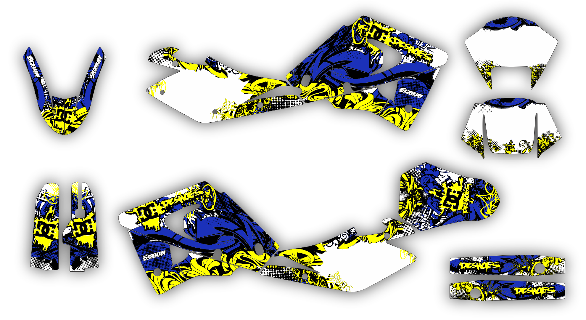 Stock Kit - 431 - HUSQVARNA SM 125 2005 - ATTACK R1