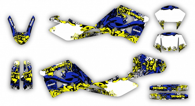 Stock Kit - 431 - HUSQVARNA SM 125 2005 - ATTACK R1