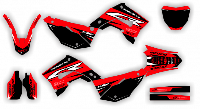 Stock Kit - 444 - CR  RESTYLE  2017-2020 Version (Old Style) - VISION ST