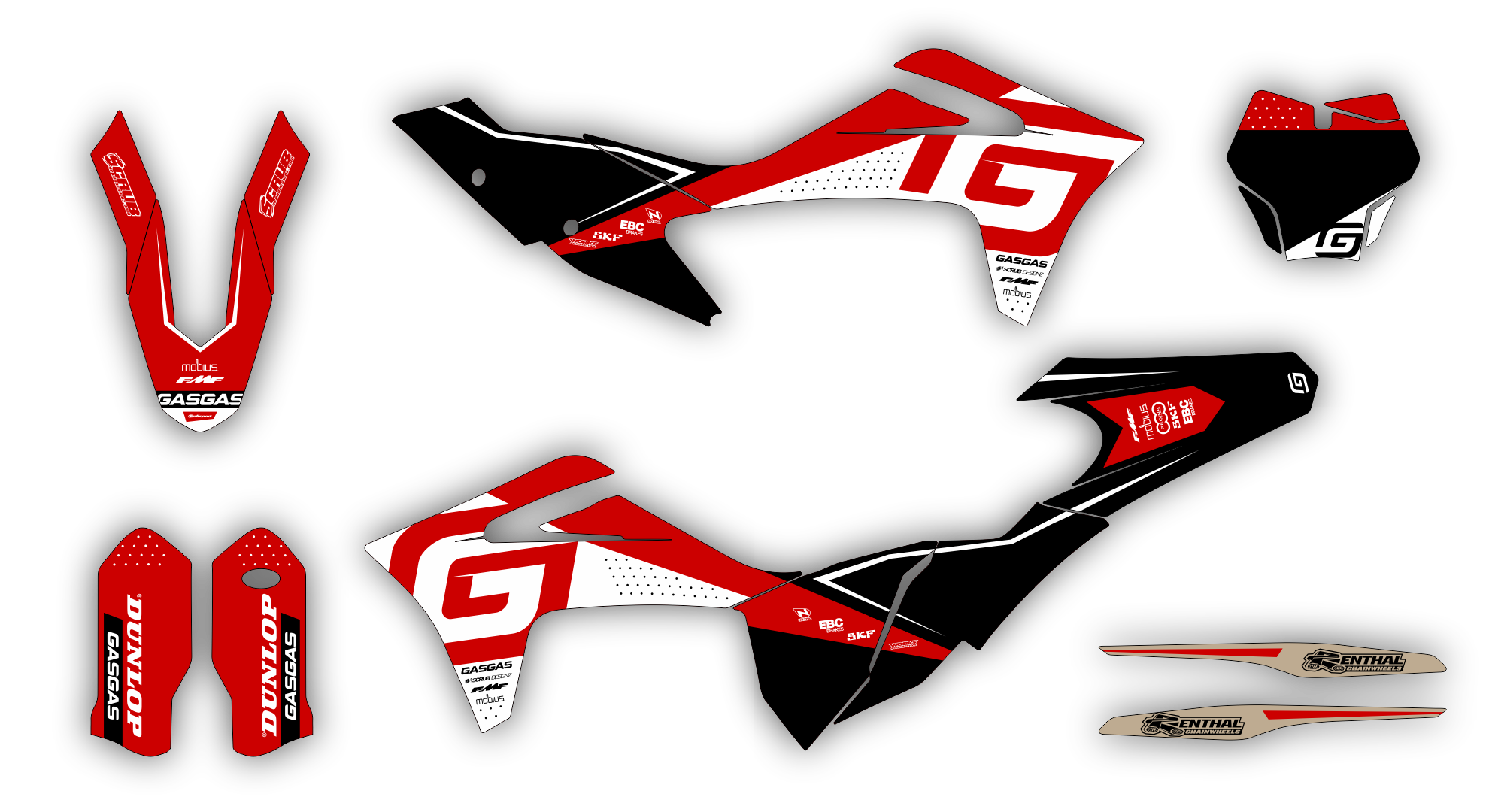 Stock Kit - 447 - GAS GAS MC 21-23 - G3 LE