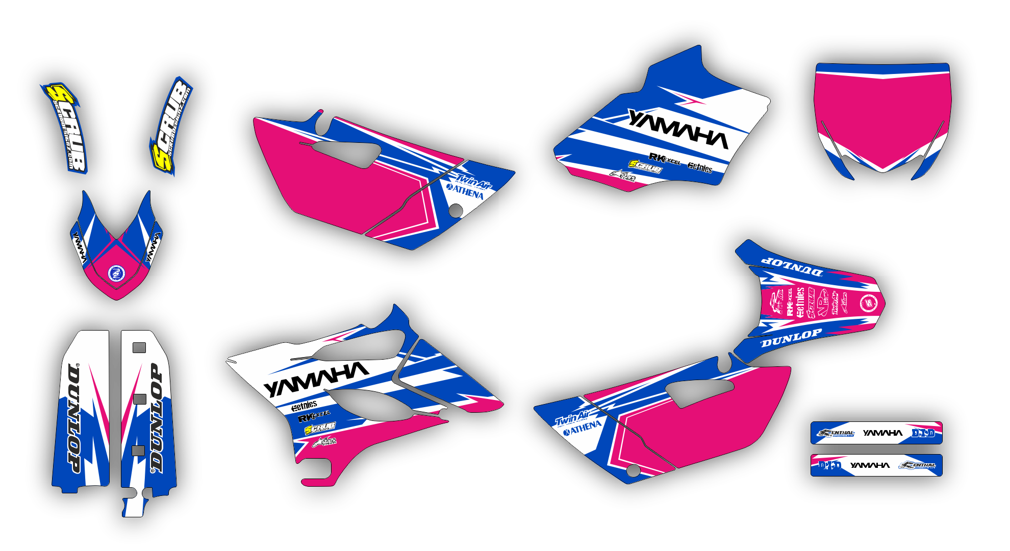 Stock Kit - 454 - YZ 85 02-14 RESTYLED - FACTORY REPLICA LE