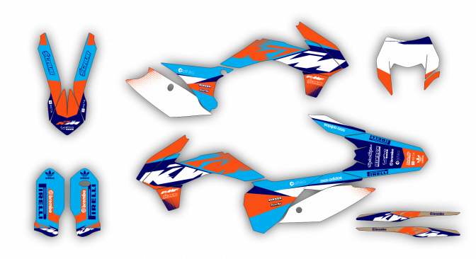 Stock Kit - 456 - KTM EXC 14-16 - K15 R3