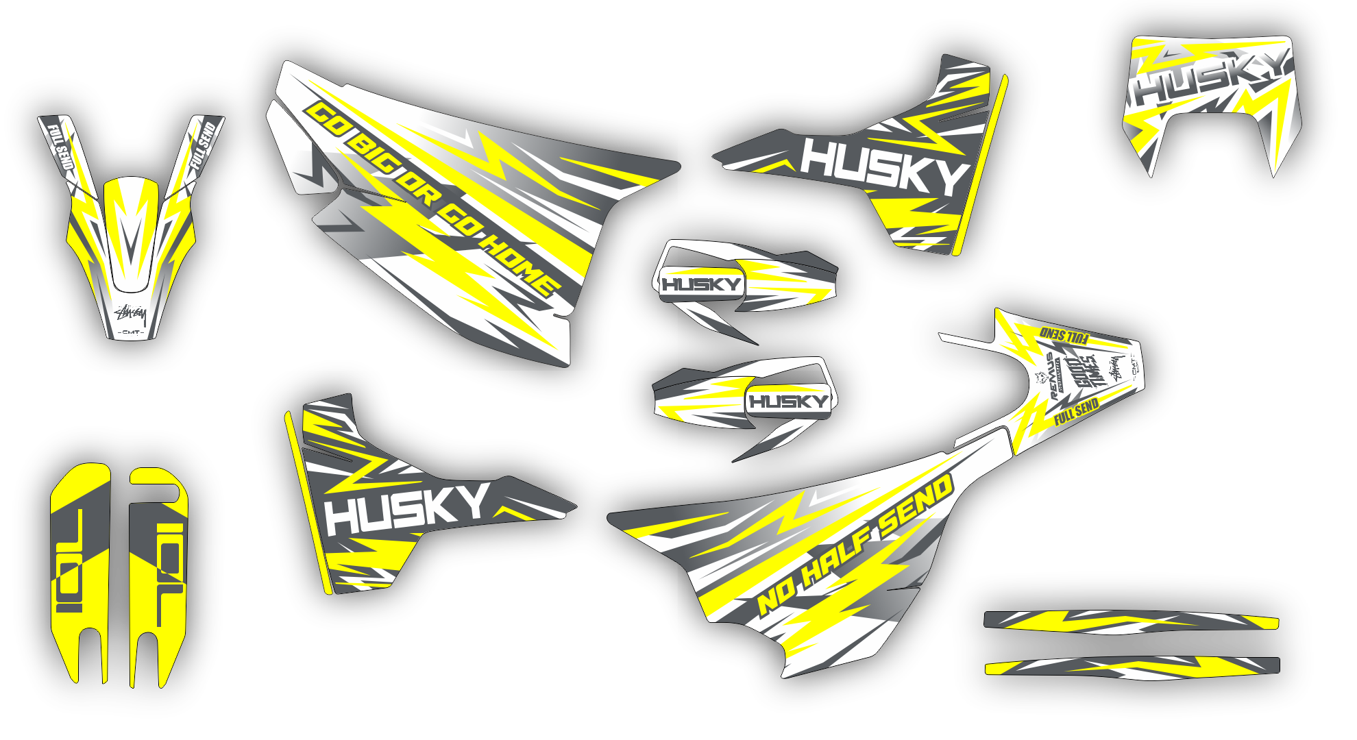 Stock Kit - 461 - Husqvarna SUPERMOTO 701 - SO13383