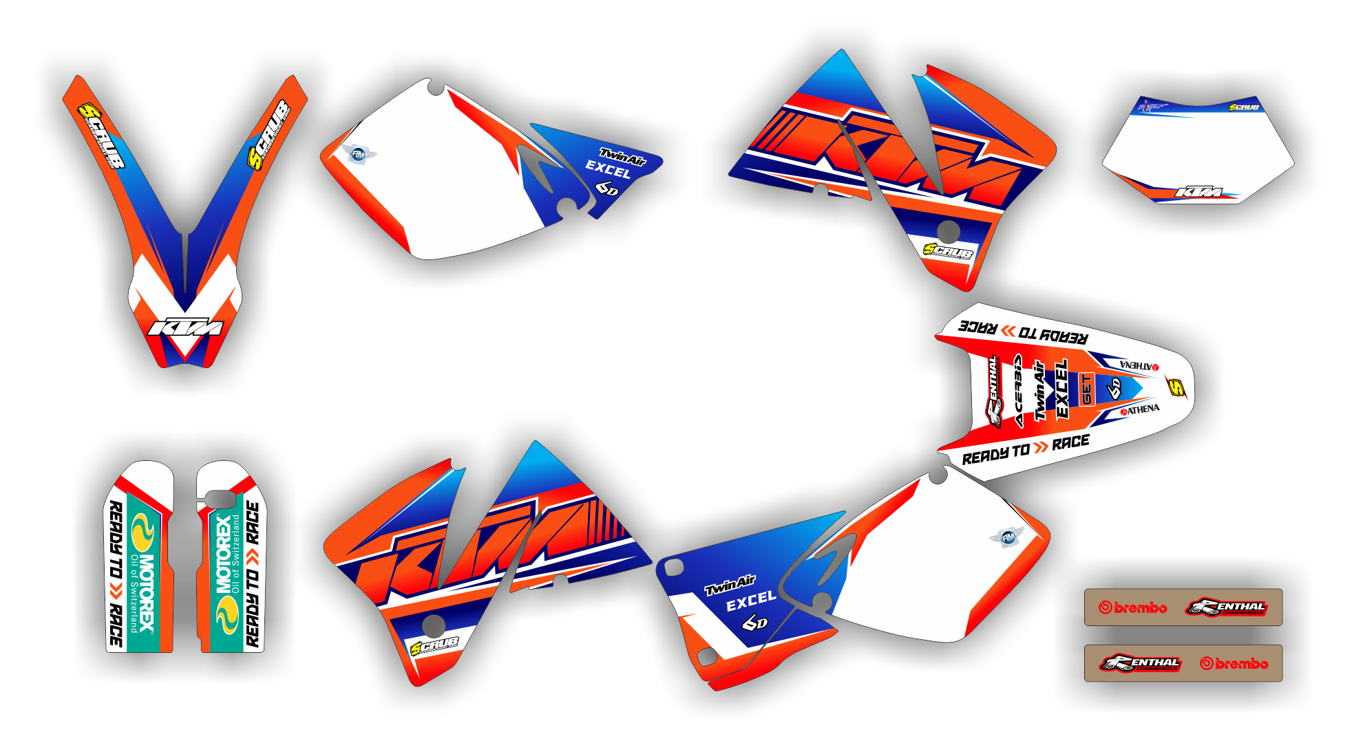 Stock Kit - 475 - EXC 98-02 - K9 ST