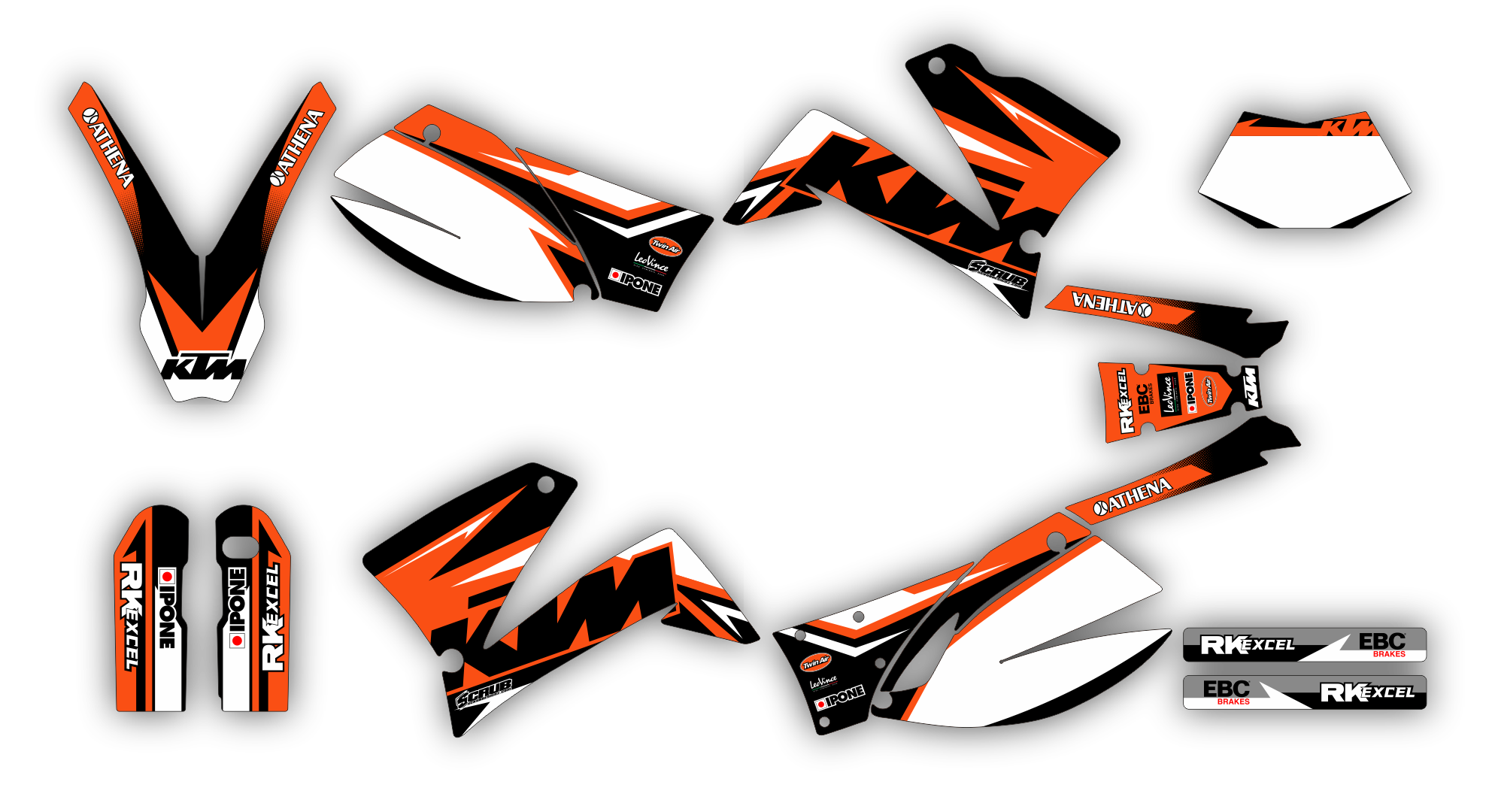 Stock Kit - 482 - KTM LC4 99-05 - K-SE1129 LE
