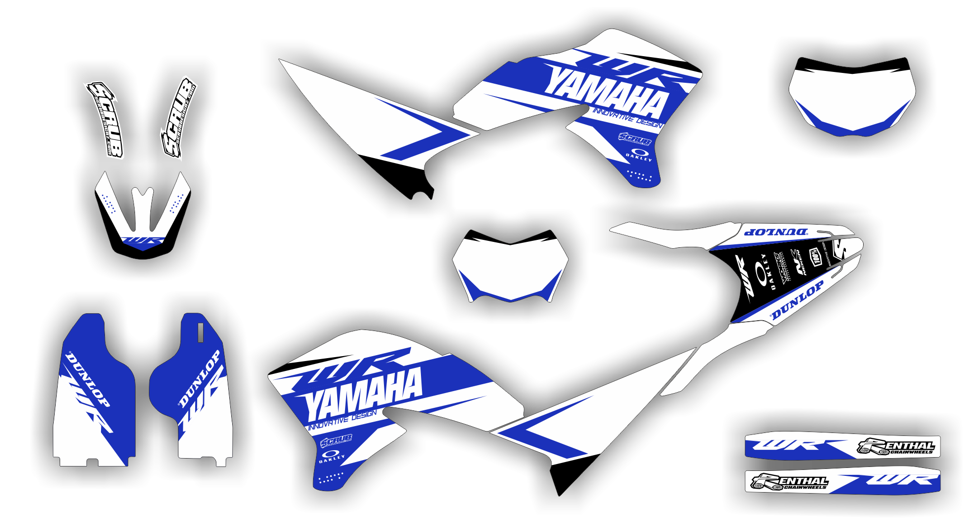 Stock Kit - 489 - Yamaha WR 250R-X 08-20 - SE1022 R1