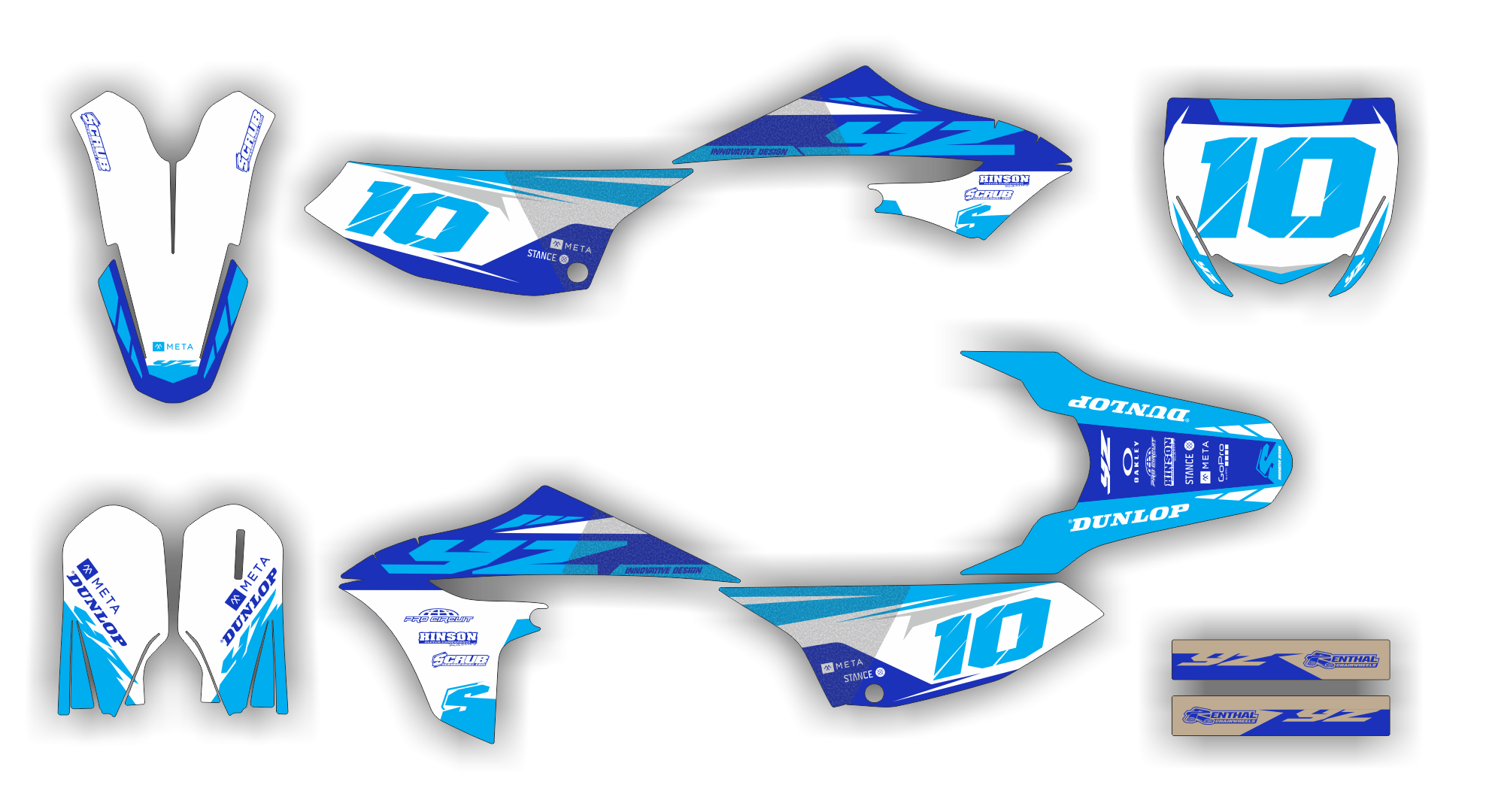 Stock Kit - 493 - Yamaha YZ 65 18-21 - SE1002 LE