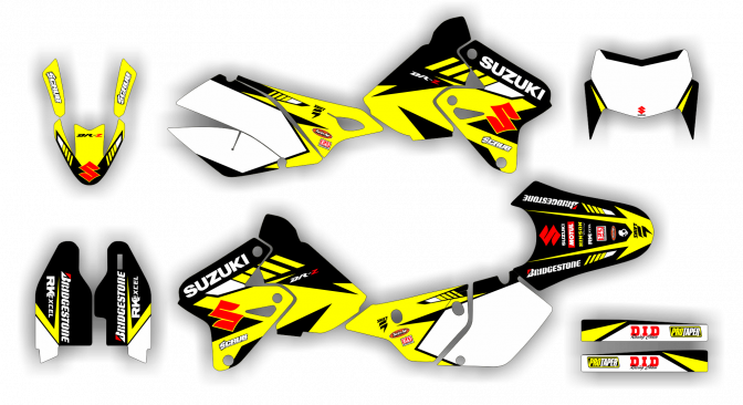 Stock Kit - 494 - Suzuki DRZ 400 99-24 - Factory Replica 4 ST